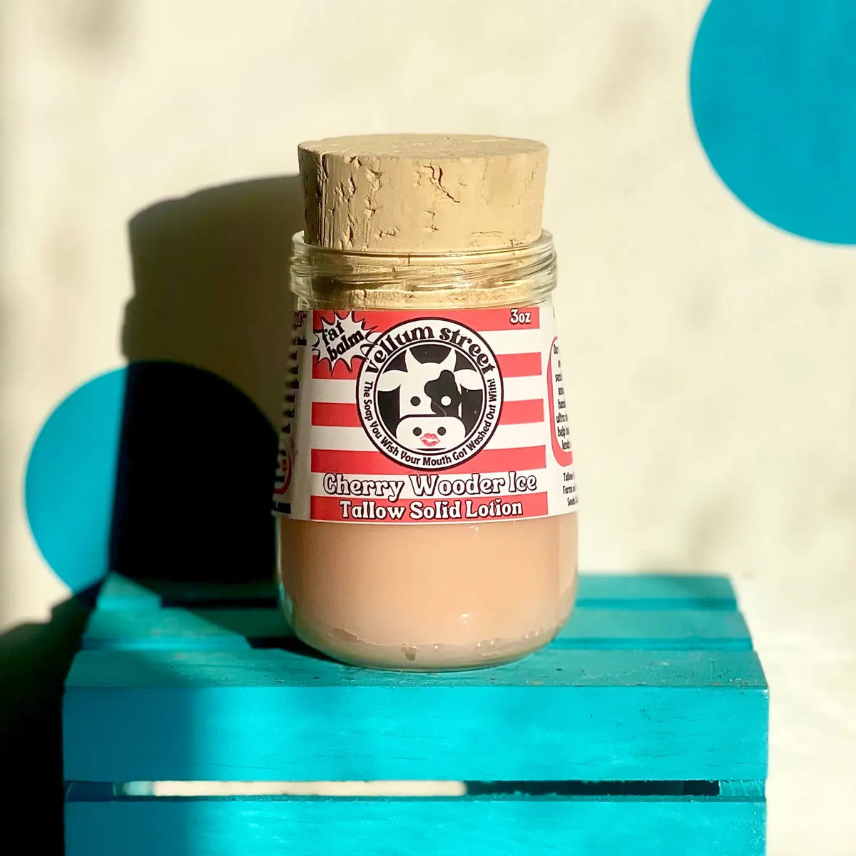 Solid Tallow Lotion 3oz Jar