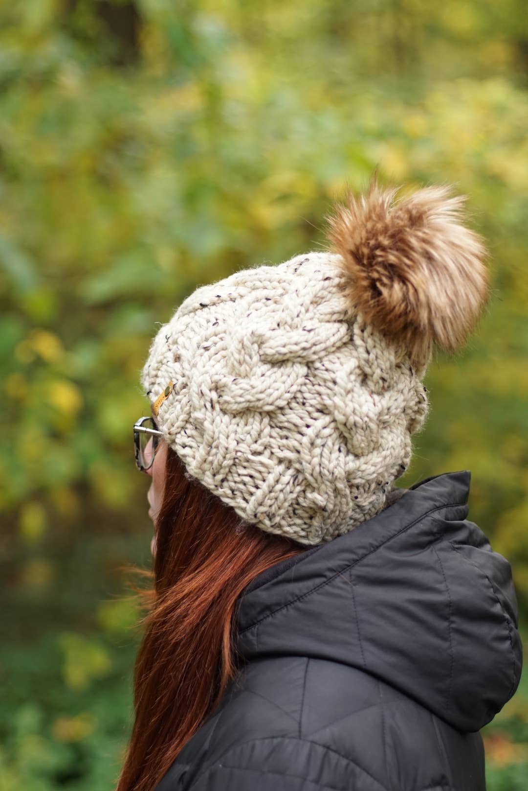 Monster Cables Beanie in Red Claret