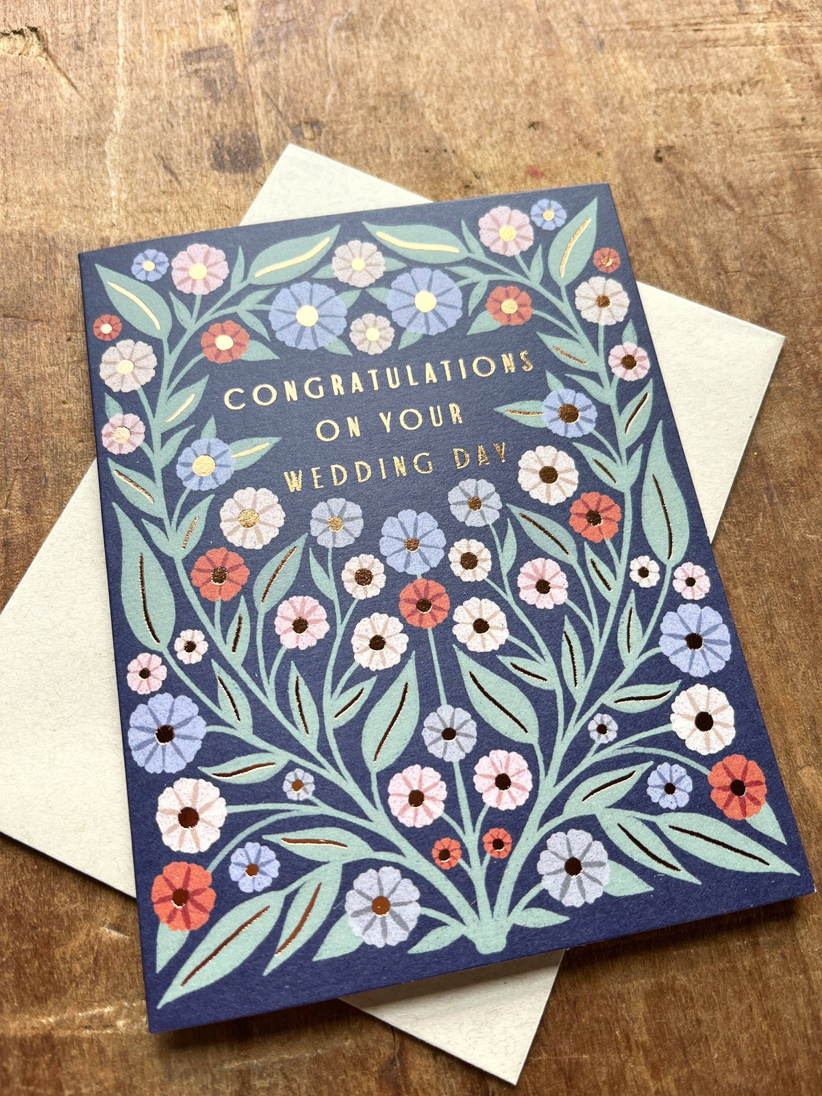"Congratulations on Your Wedding Day," Greeting Card: Single