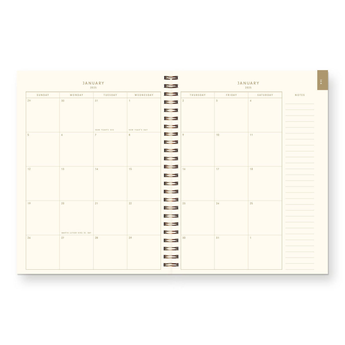 2027 Signature Linen Dated Planner
