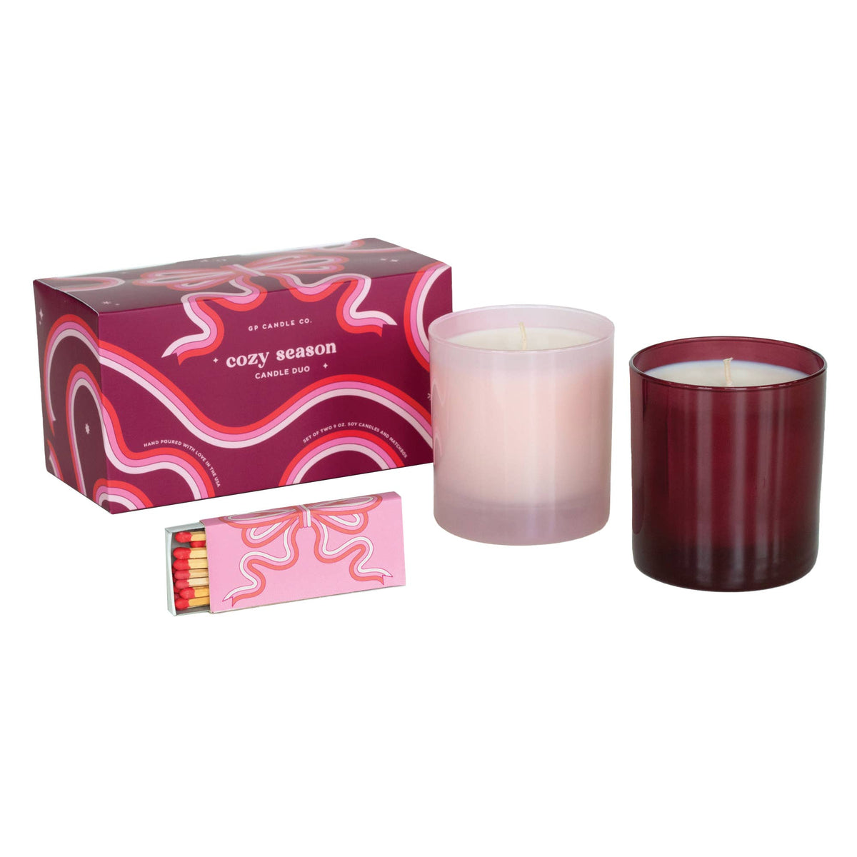 Cozy Season Candle Duo Gift Set