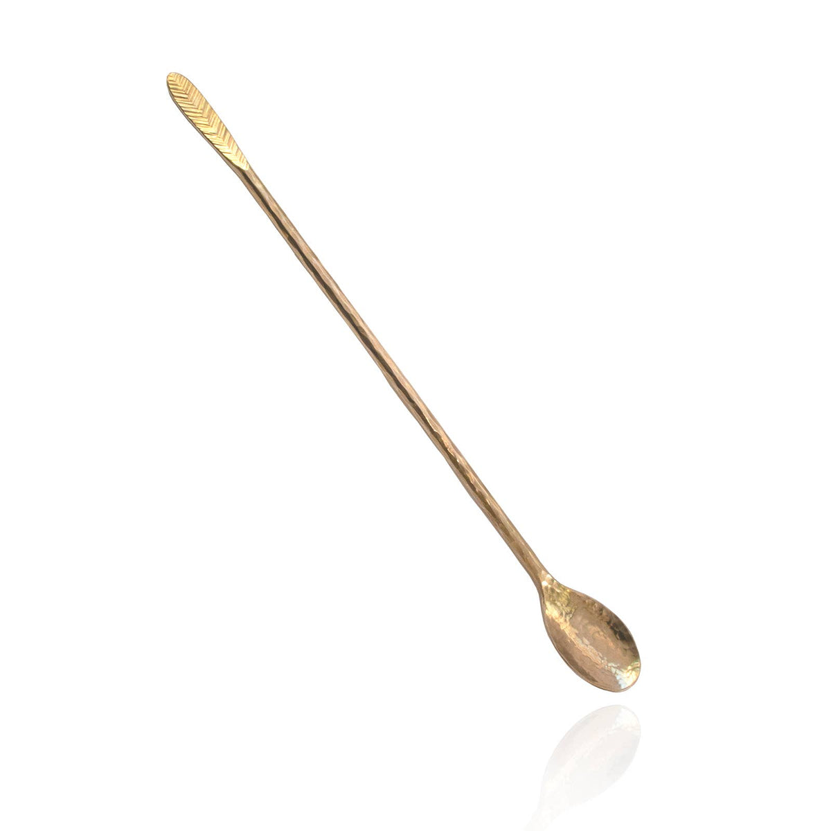 Forged Cocktail Stirrer | Brass | 8&quot;