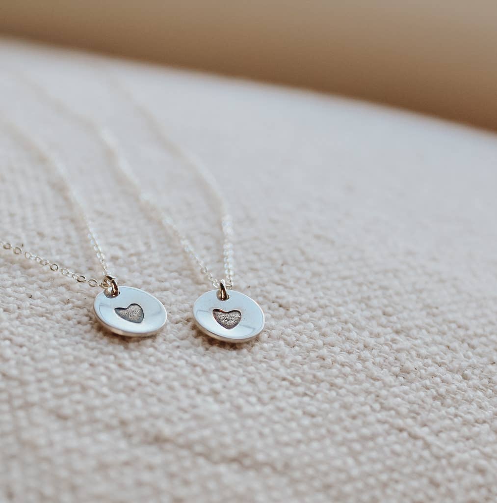 Mother Daughter Necklace Set