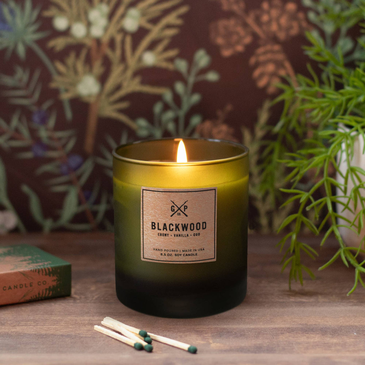 Blackwood Balsam + Feather Candle (8.5oz)