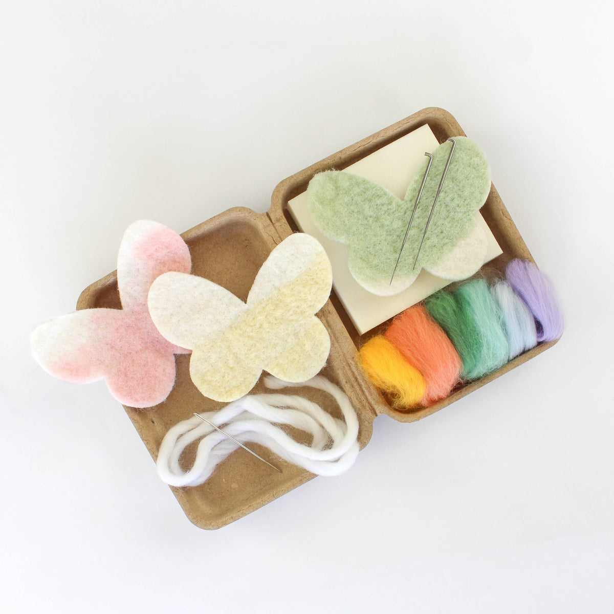 Mini Butterfly Felting Craft Kit