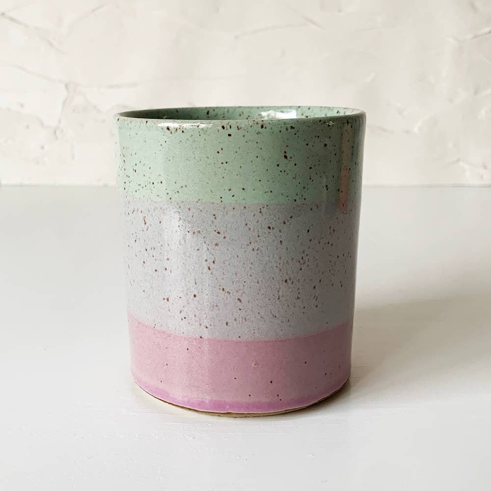 Stoneware Rocks Cups: Pool Party