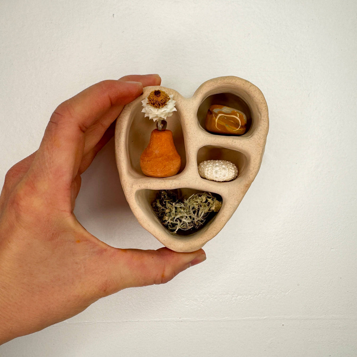 Mini Cement Heart of Inspiration