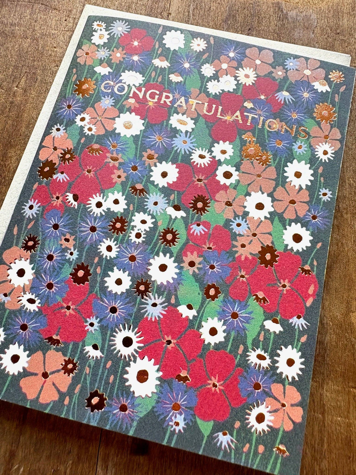 "Congratulations," Greeting Card: Single