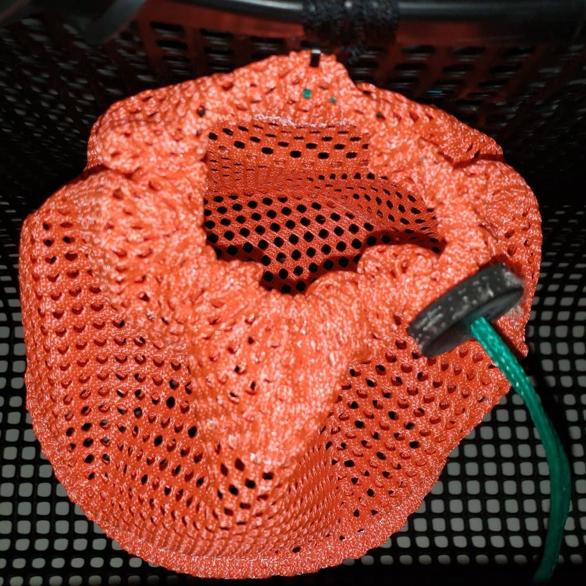 Jumbo Oyster Bag: Blue Handle