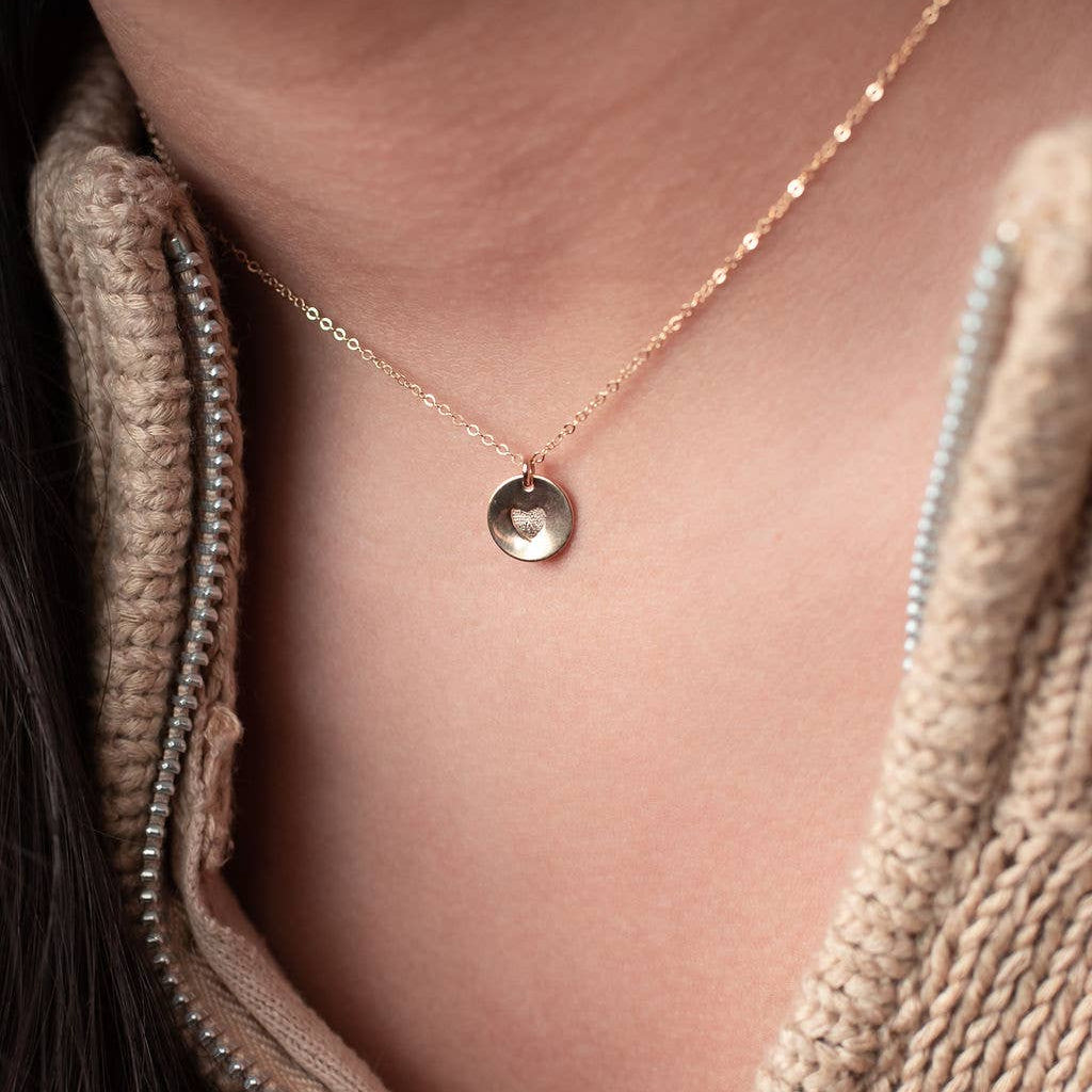 Mother Daughter Necklace Set
