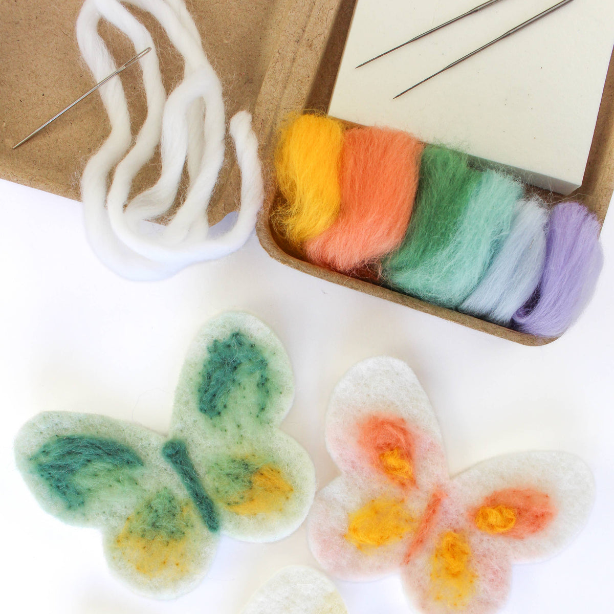 Mini Butterfly Felting Craft Kit