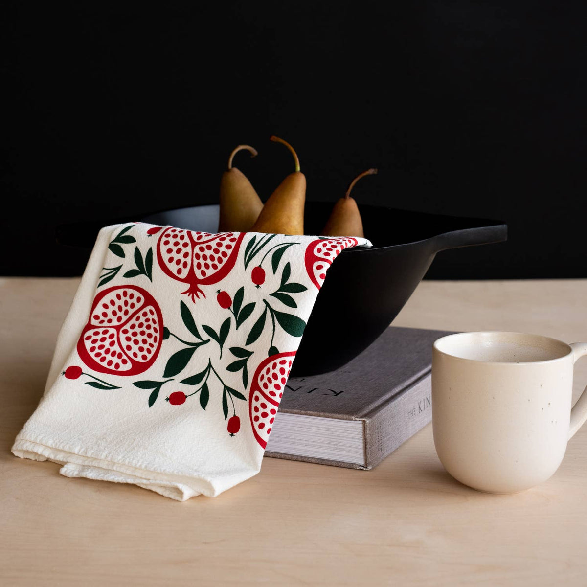 Pomegranates Tea Towel