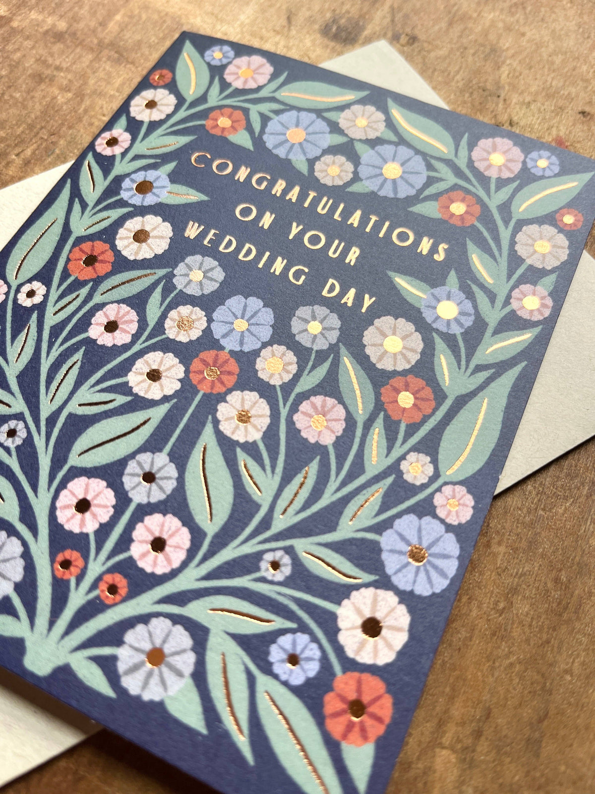 "Congratulations on Your Wedding Day," Greeting Card: Single