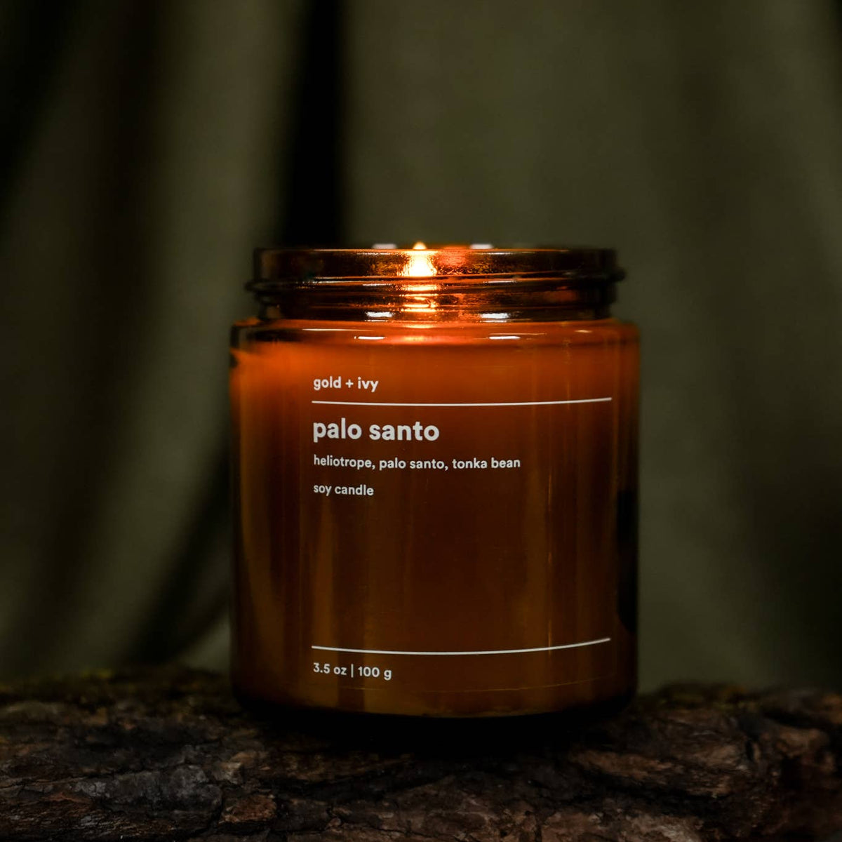 Palo santo 3.5 oz. soy candle - mini