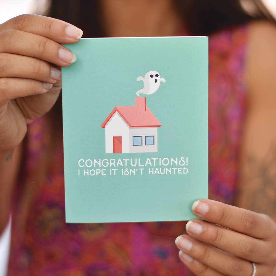 I Hope It Isn&#39;t Haunted, Housewarming Card