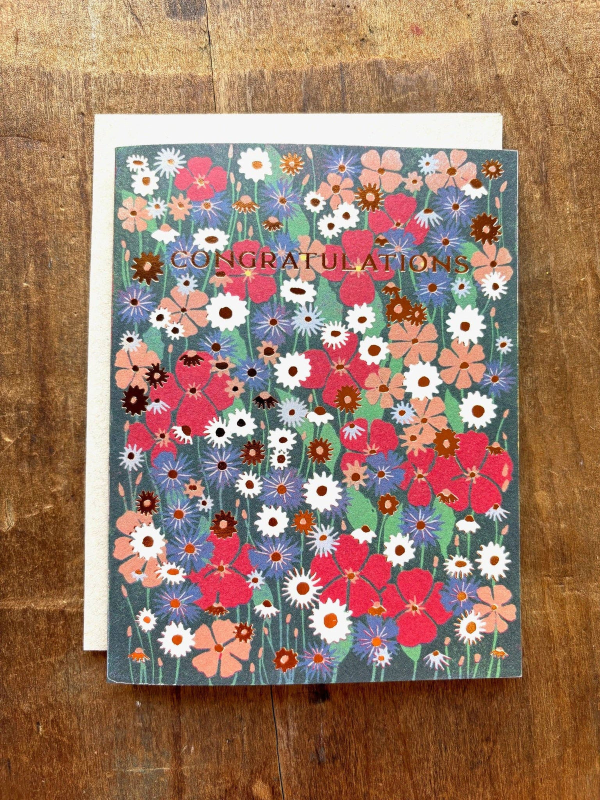 "Congratulations," Greeting Card: Single