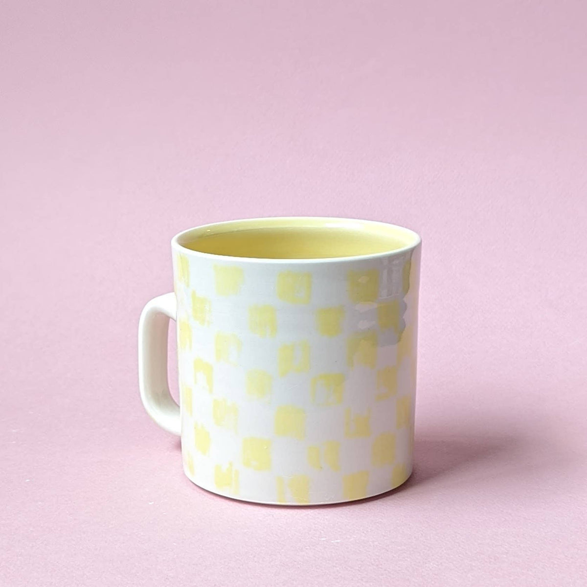 Rainbow Checkerboard Mug
