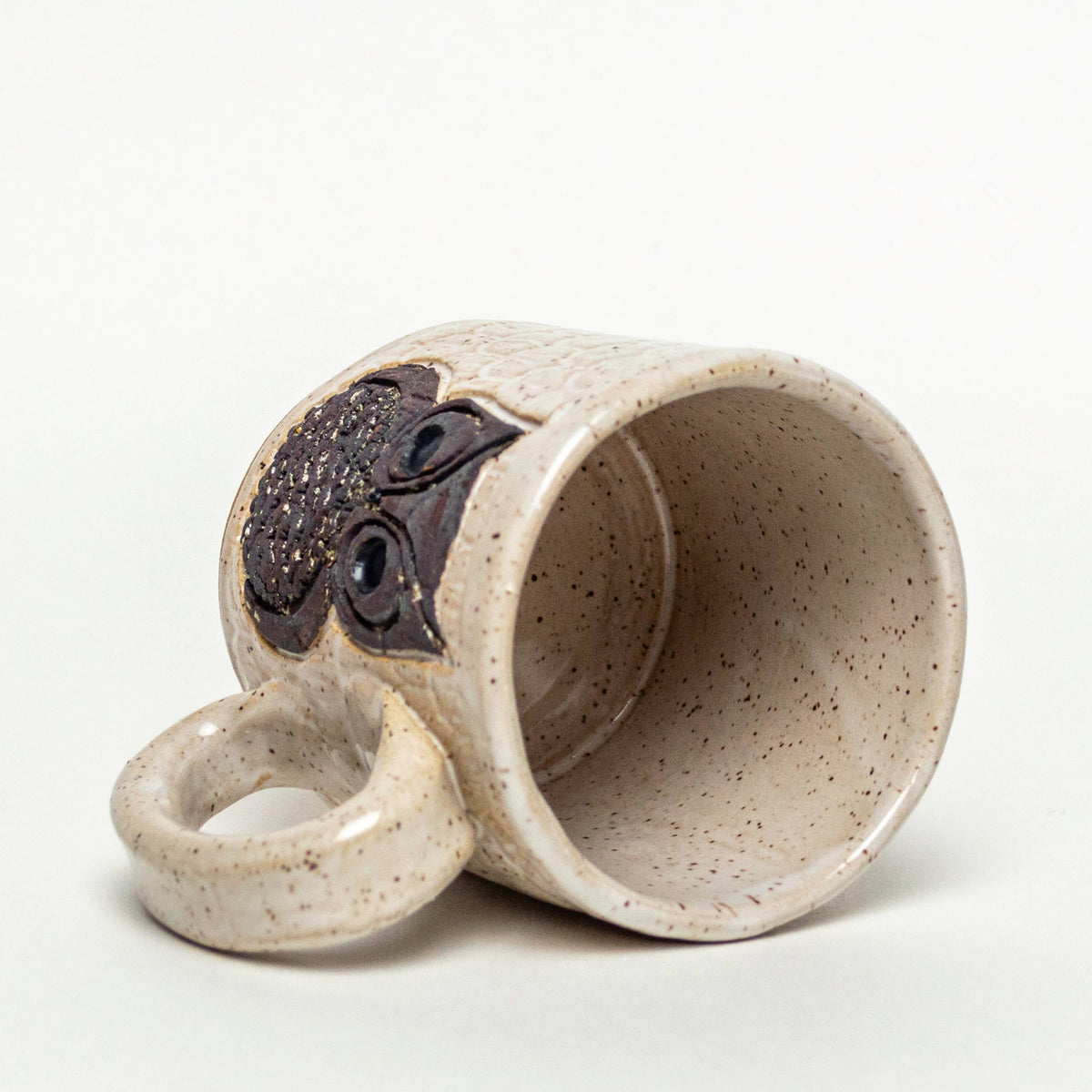 Classic Owl Design Handmade Mug