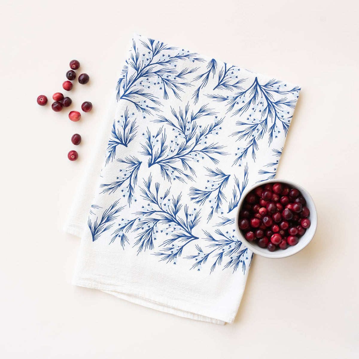 Winter Branch Tea Towel