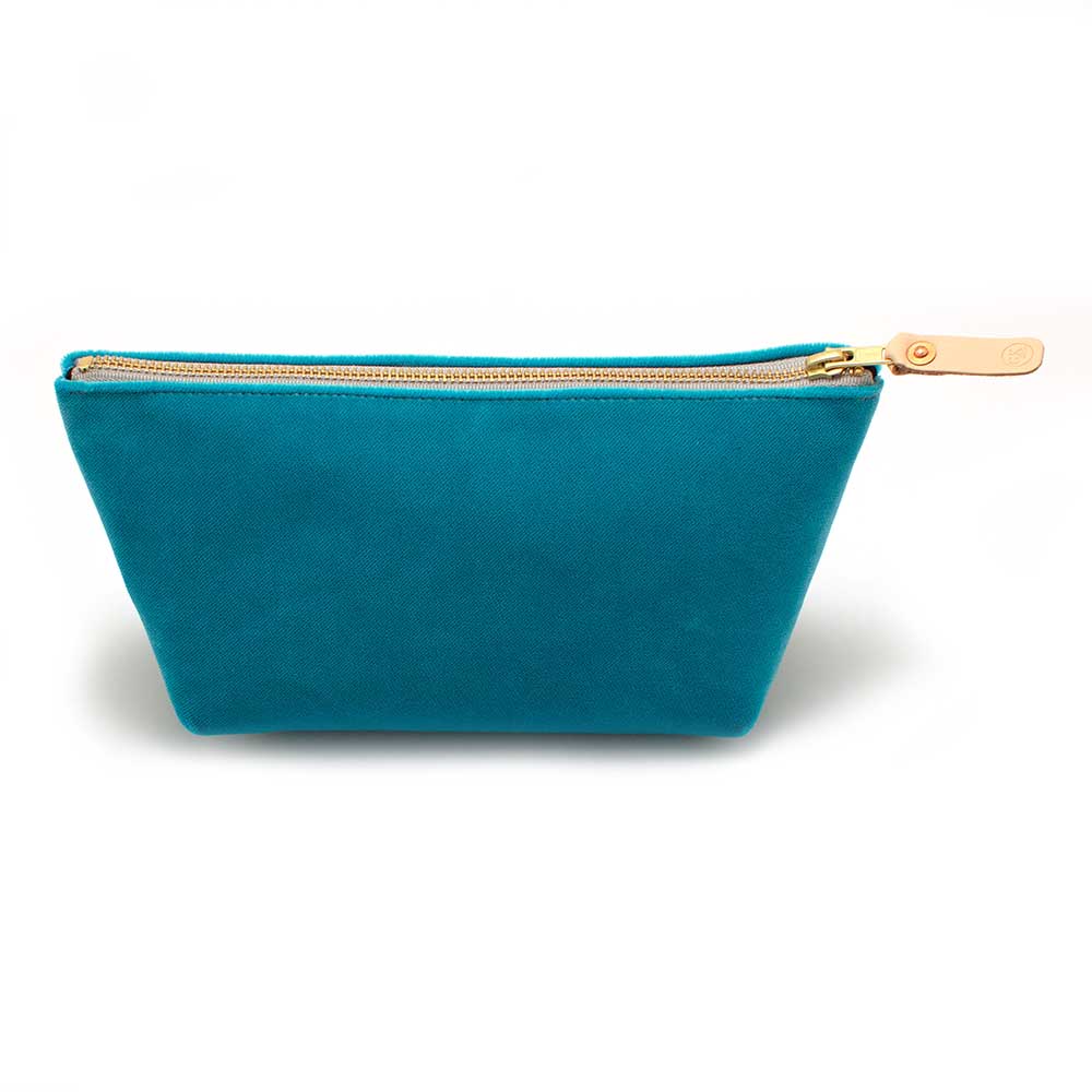 Tiffany Blue Velvet Travel Clutch