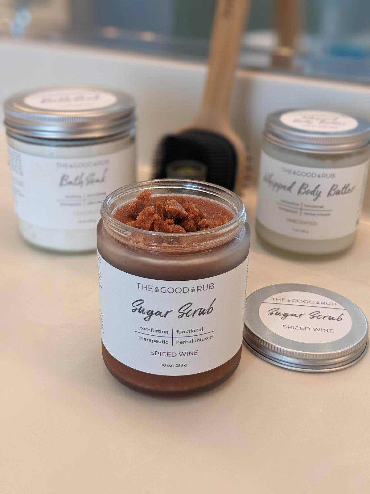 Spiced Wine Polishing Scrub: 2.5 oz