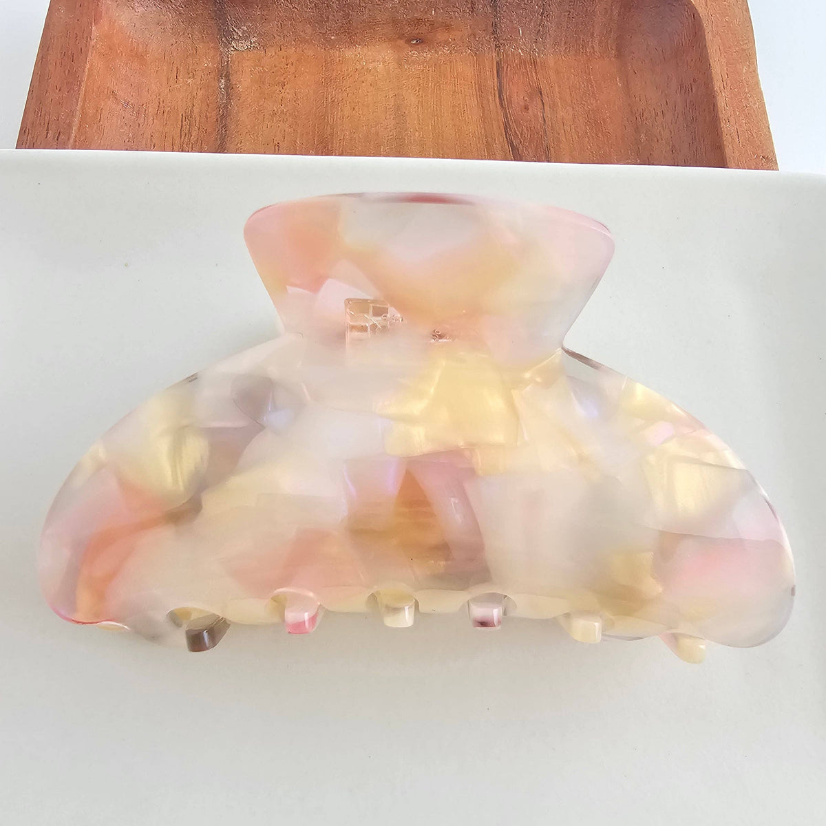 Candace Hair Claw in Spring Spritz