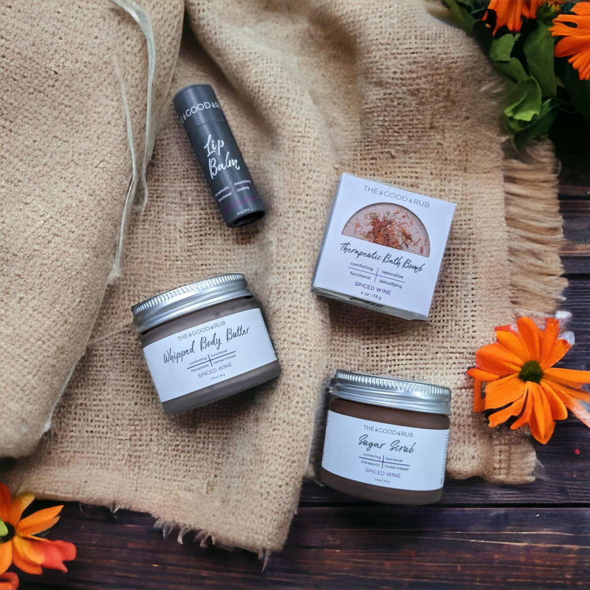 Spiced Wine Polishing Scrub: 2.5 oz