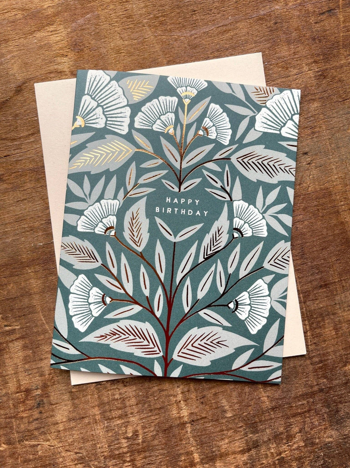 "Happy Birthday," Greeting Card: Single