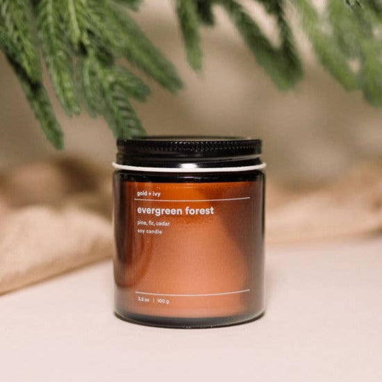 Evergreen Forest Soy Candle—mini 3.5 oz.