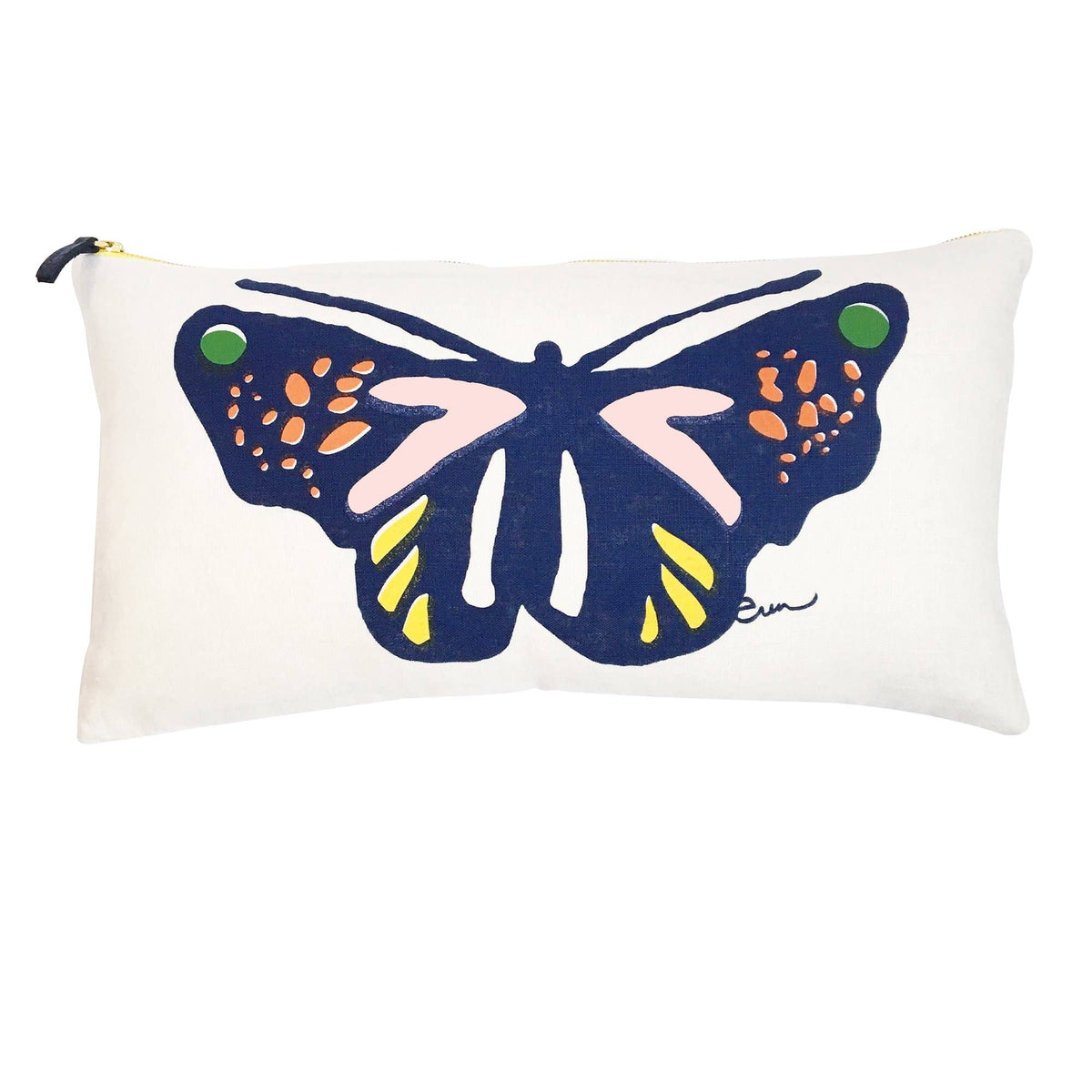 Butterfly Pillow (10&quot; x 20&quot;)