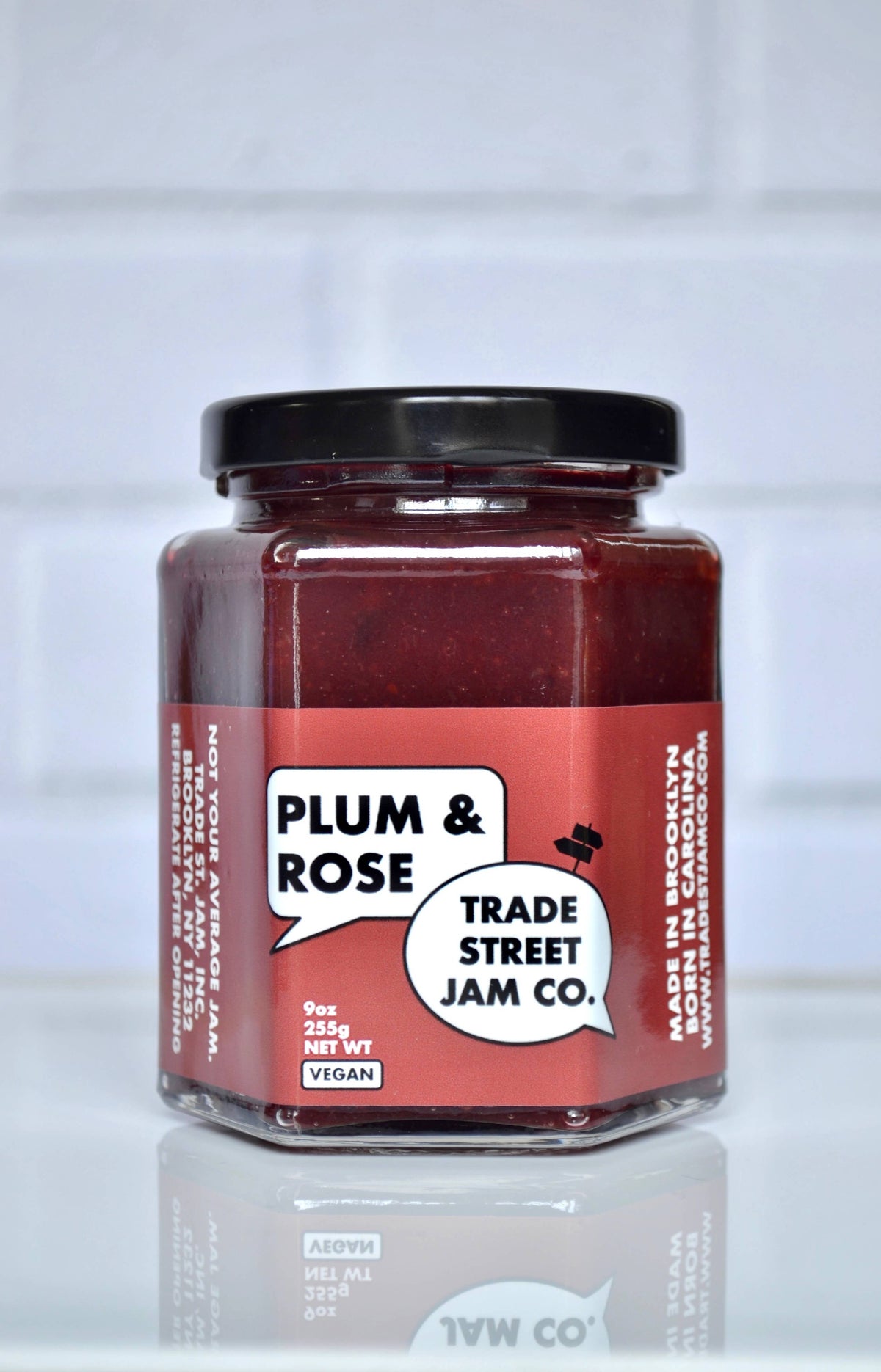 Plum and Rose Jam