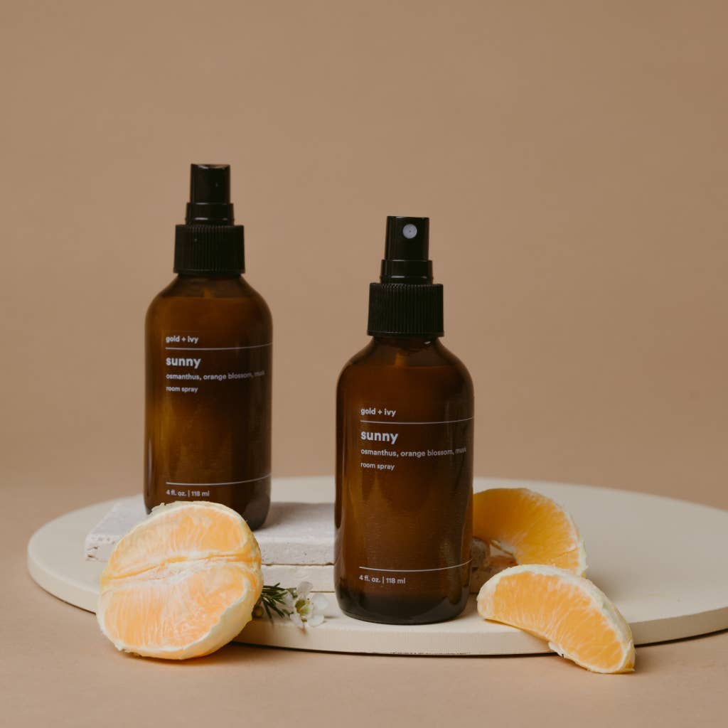 Sunny Room Spray—osmanthus, orange blossom, musk