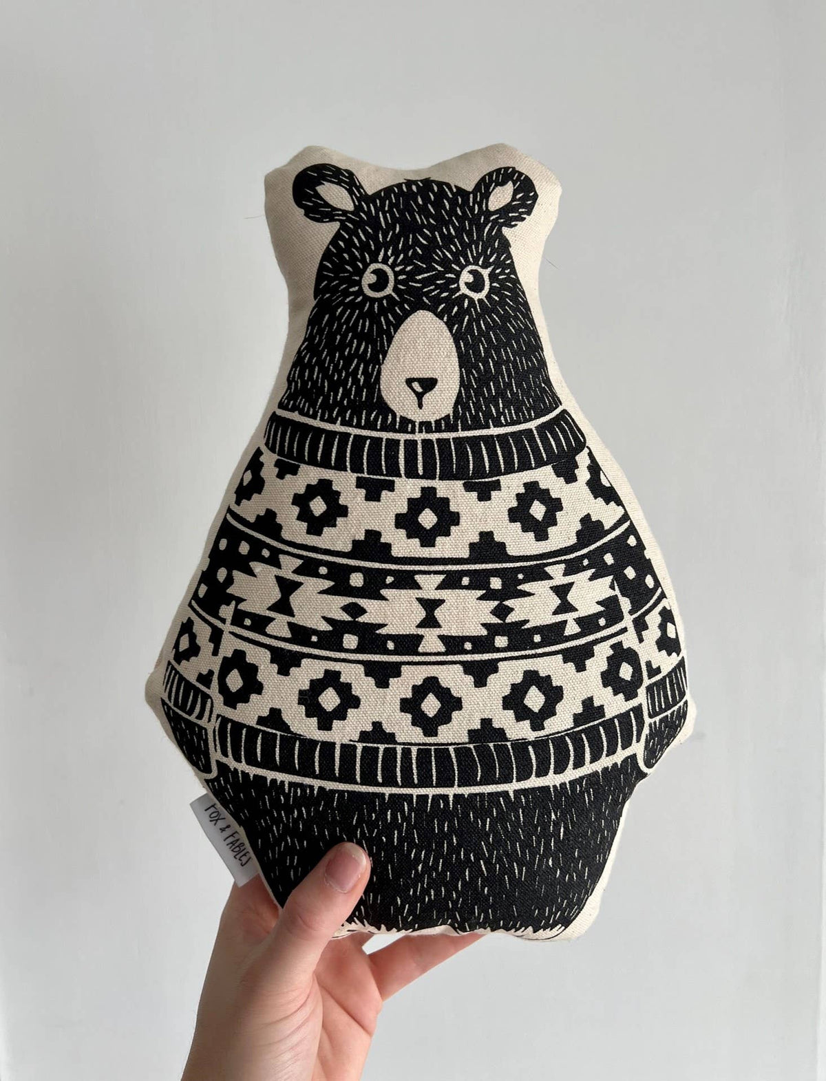Printed Pillows - Woodland Animals: Bear