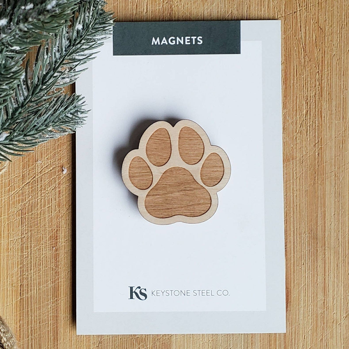 Paw Print Magnet Pack of 1