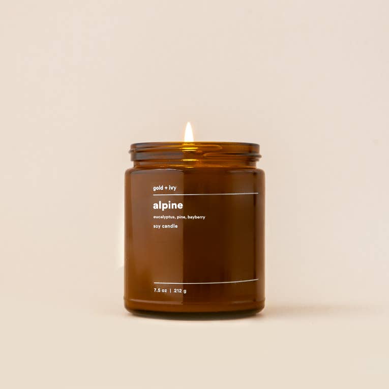 Alpine Soy Candle—standard 7.5 oz.