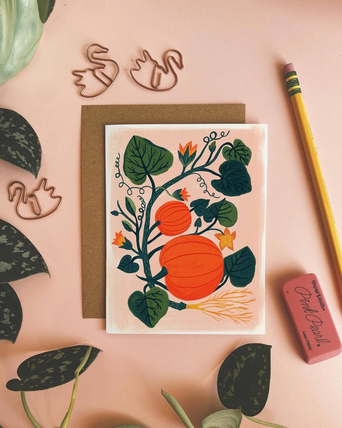 Pumpkin Garden -  Fall Notecard Set