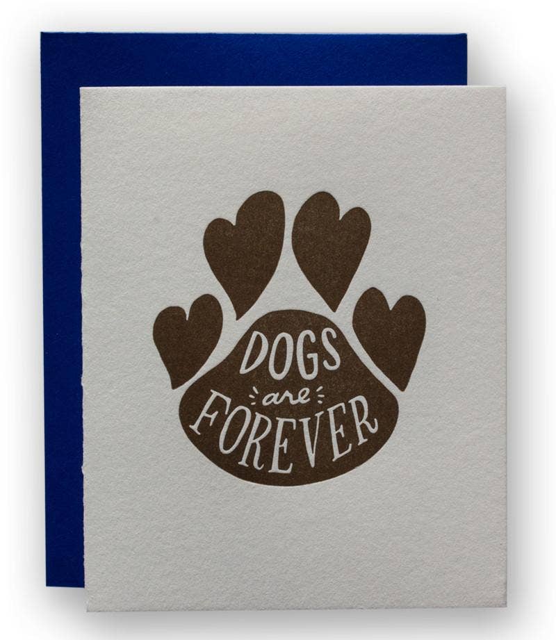 Dogs Are Forever Card