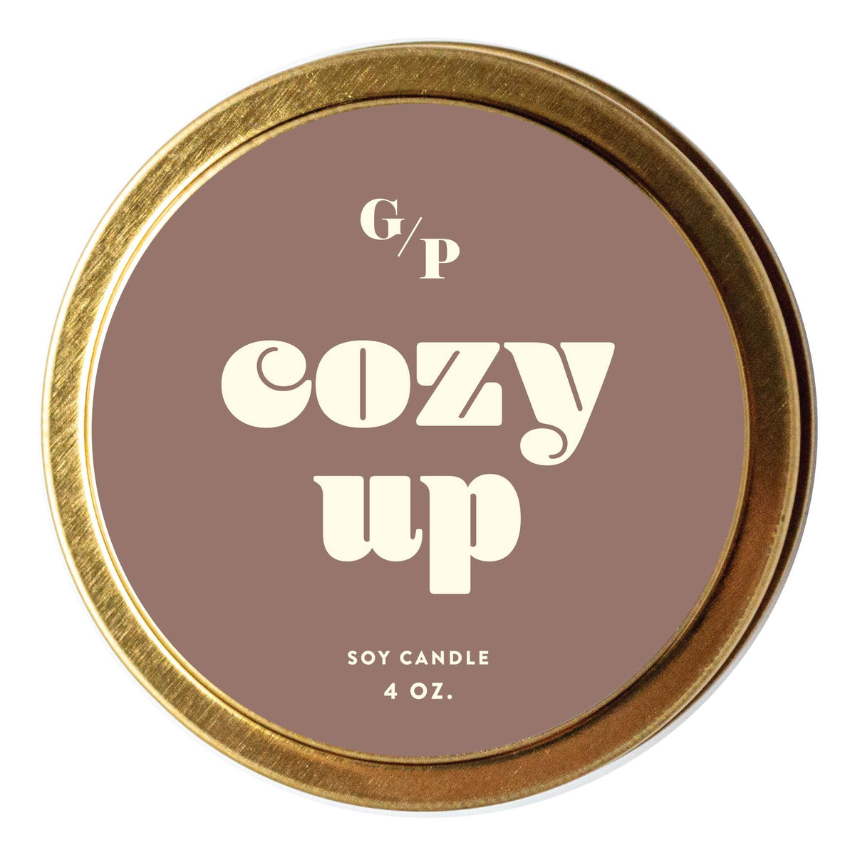 Cozy Up Candle Tin 4 oz.