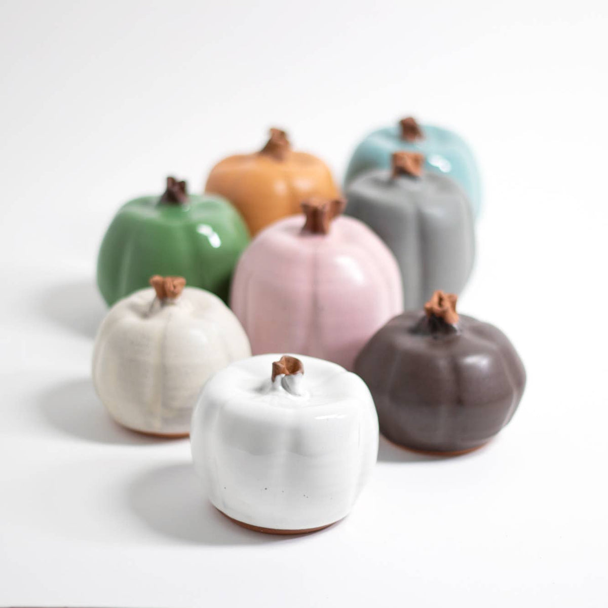 Large Pumpkin | Handmade pottery in multiple colors for Fall