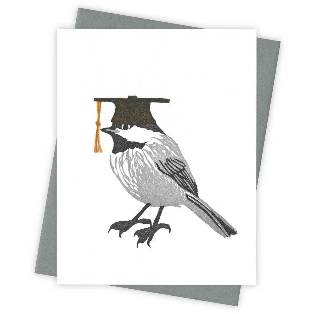 Commencement Day Chickadee Card