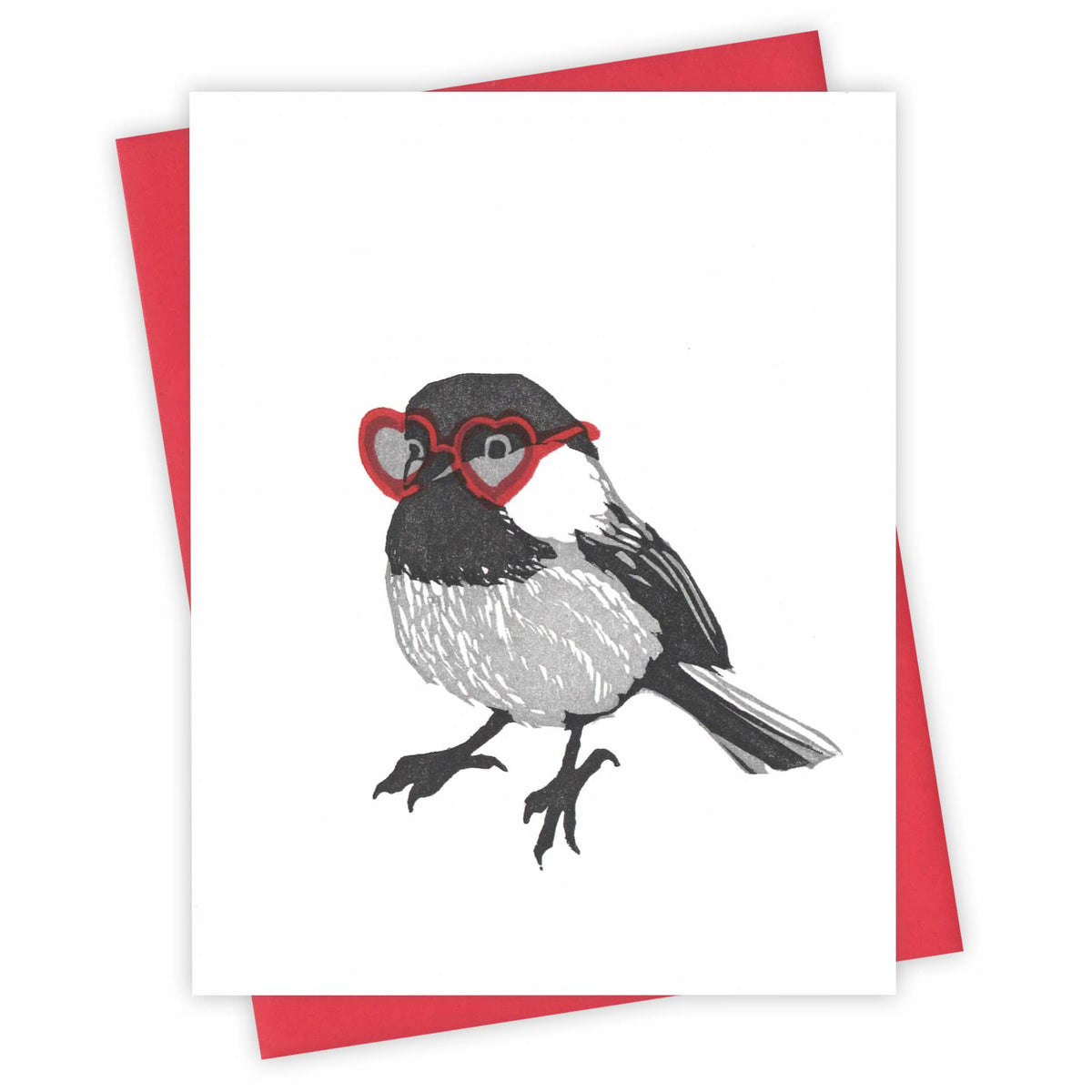 Yours Truly Chickadee Card