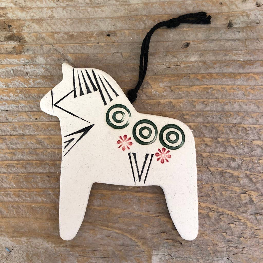 Dala Horse Ornament — SHIELDMAIDEN'S SANCTUM